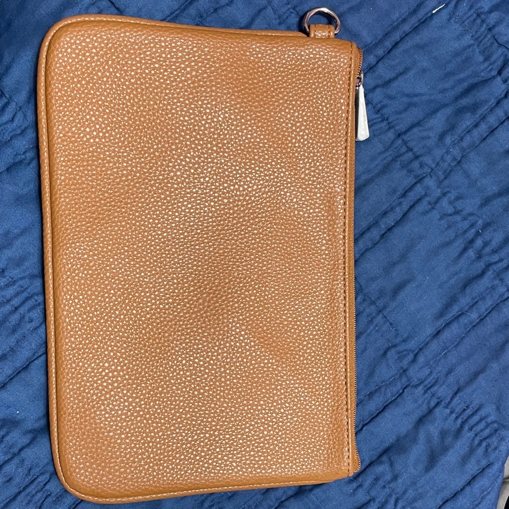 Thirty-One Tan Clutch Wristlet